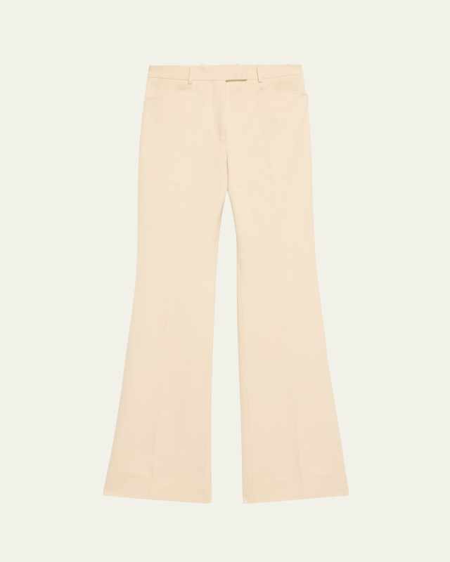 Tailored Wide-Leg Trousers