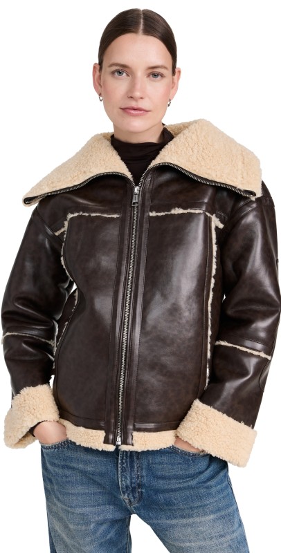 Apparis Calina Bonded Coat Java/Sand