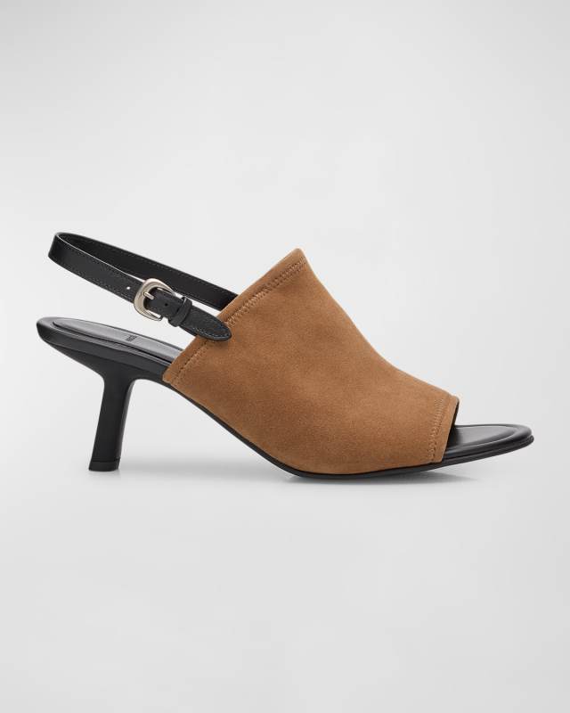 Jana Suede Slingback Sandals