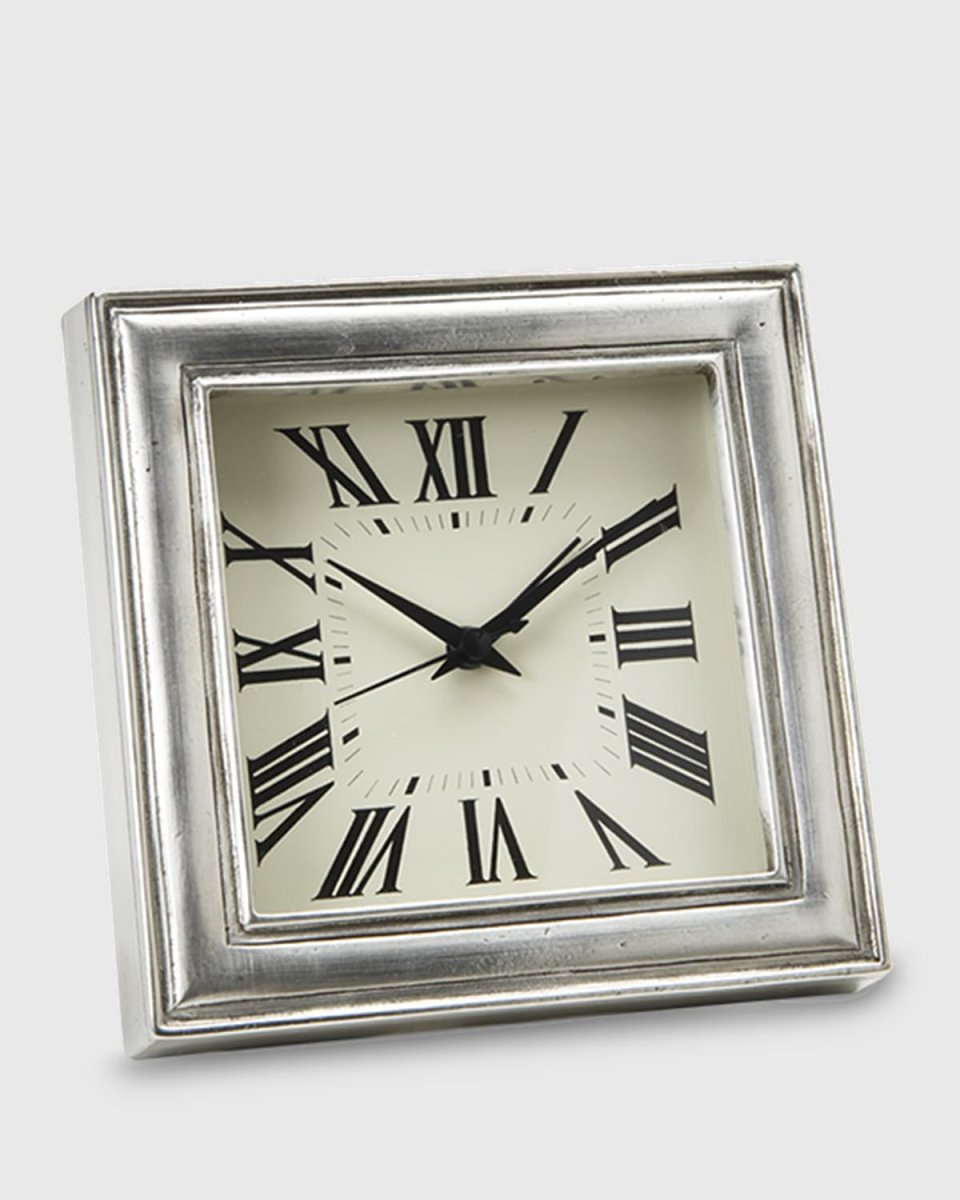 Pewter Clock