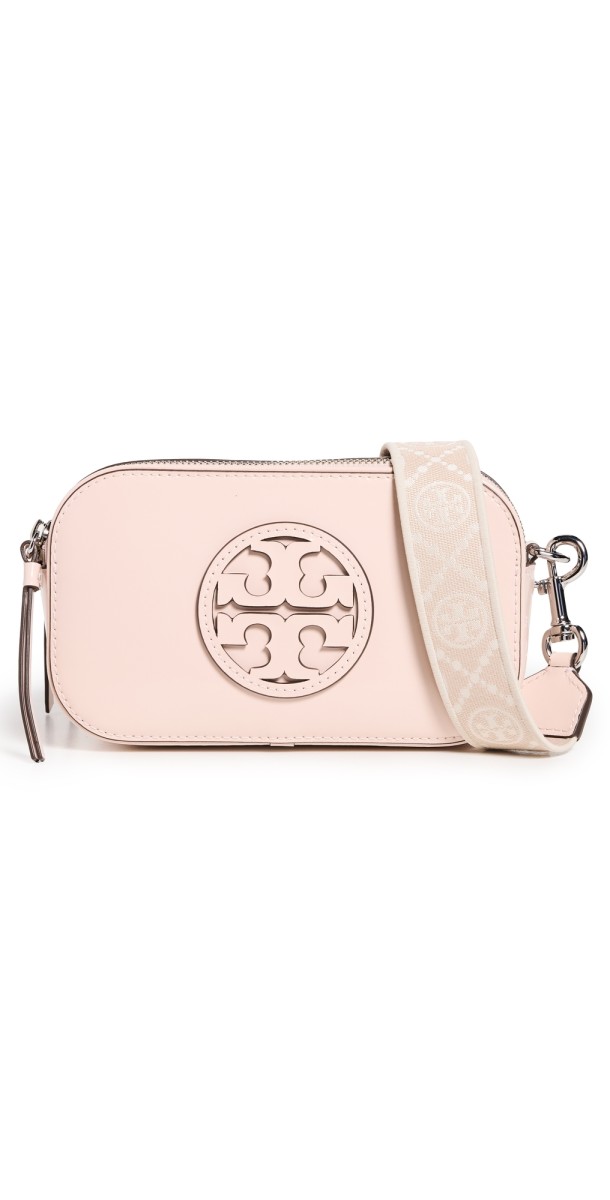 Tory Burch Miller Mini Crossbody Bag Soft Pink