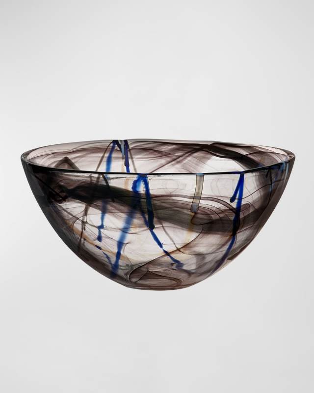 Contrast Black Bowl, Large