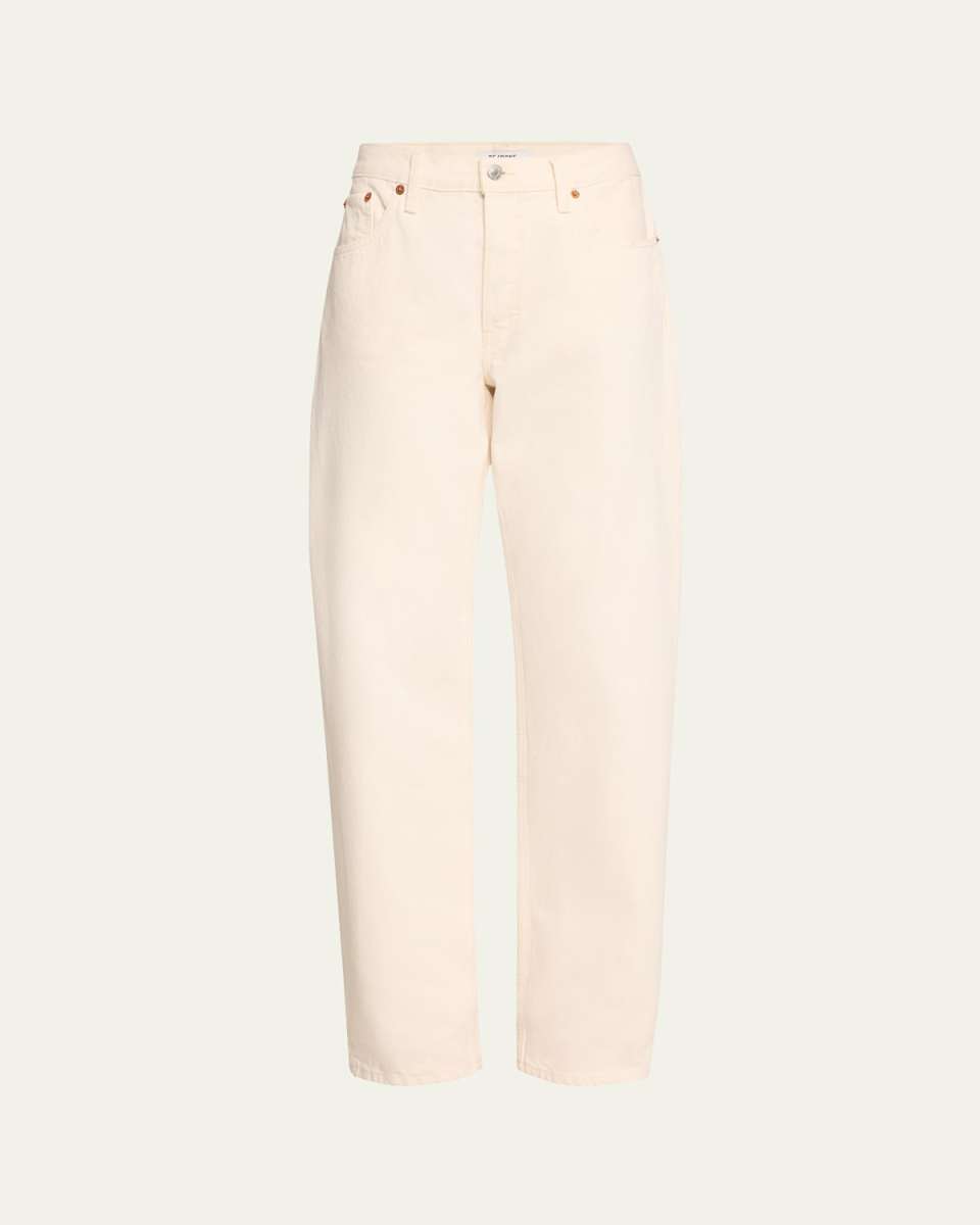 Loose Long Straight-Leg Jeans