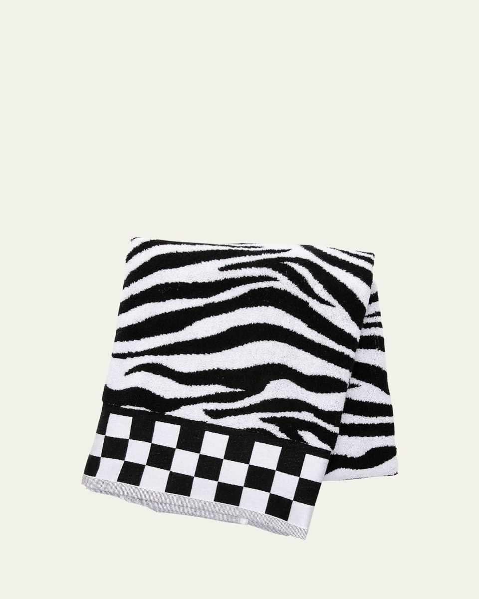 Zebra Bath Towel