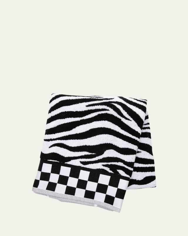 Zebra Bath Towel