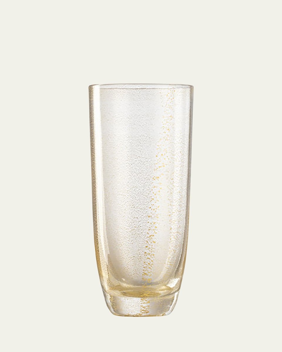 Aliseo Gold Leaf Wine Glass, 8 oz.