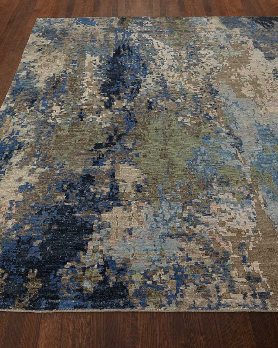 Ellison Tibetan Weave Knotted Rug, 10' x 14'