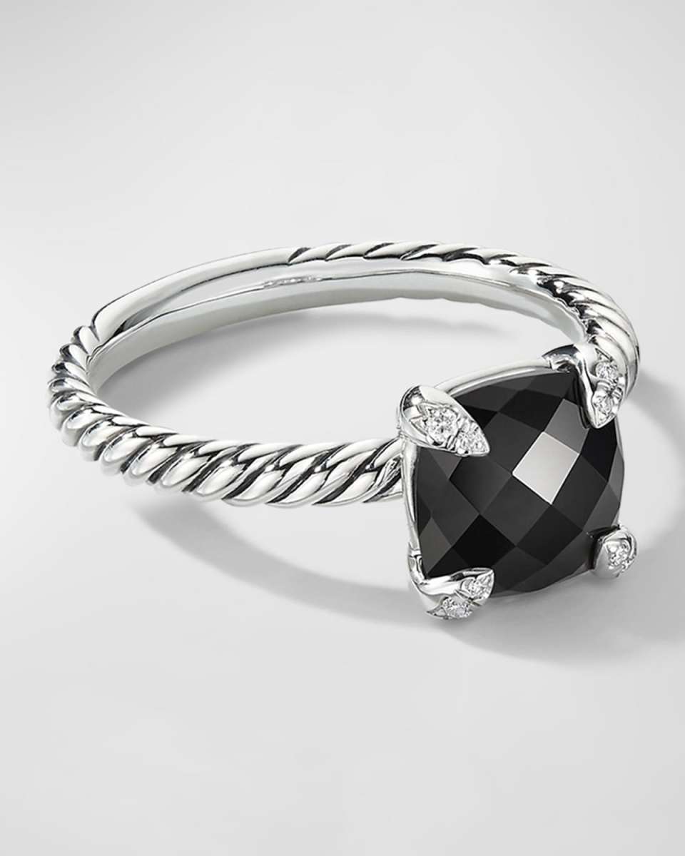 Chatelaine Cushion Ring