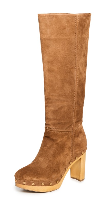 Veronica Beard Glendale Clog Boots Hazelwood