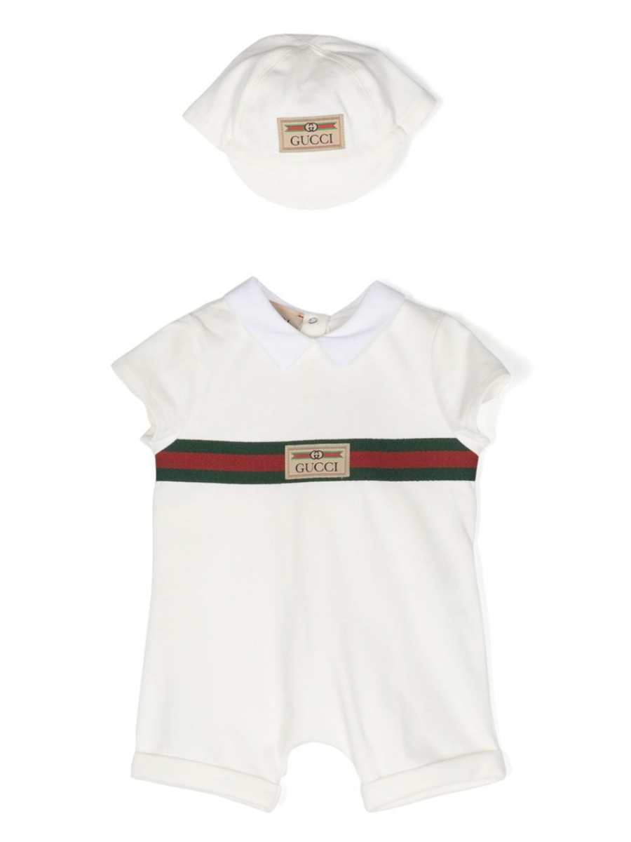 Web-stripe shorties