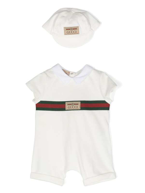 Web-stripe shorties