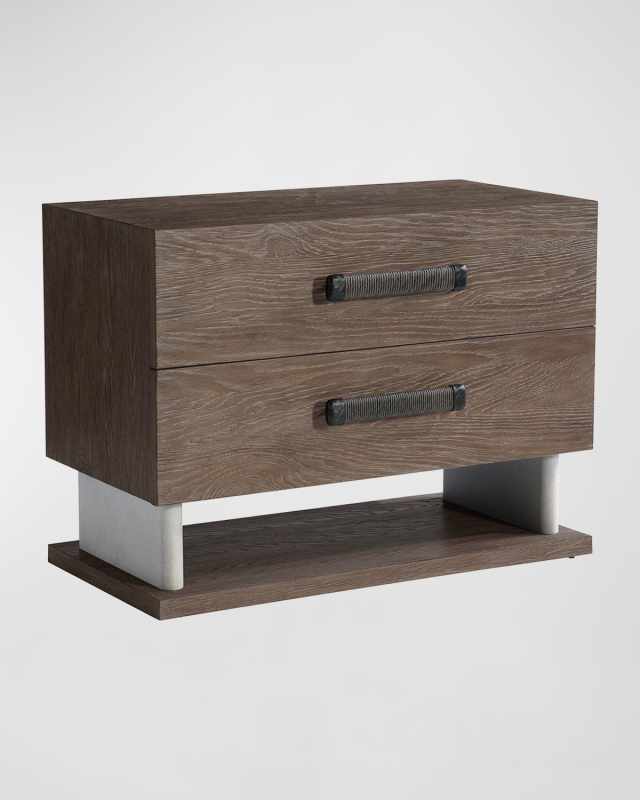Casa Paros 2-Drawer Nightstand