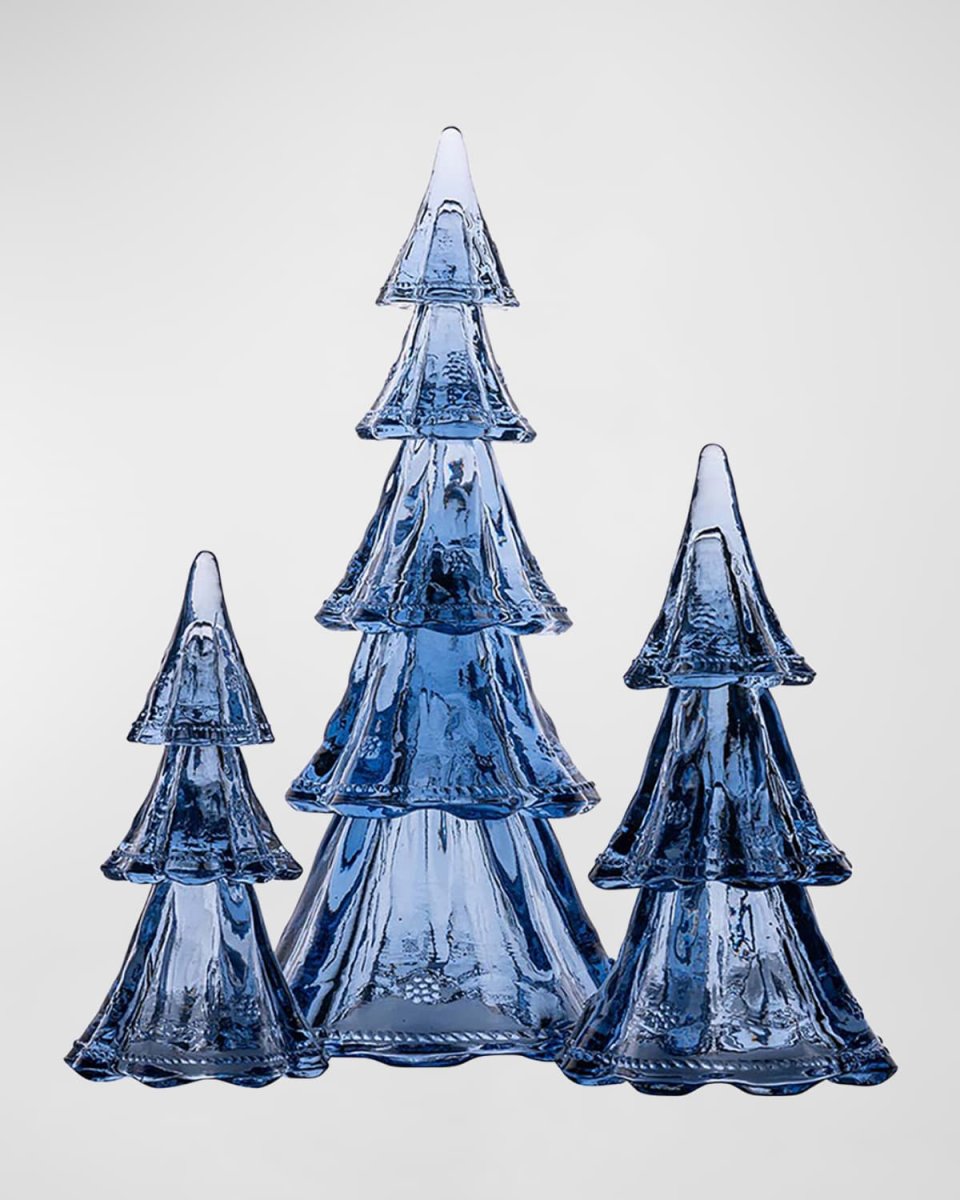 Berry and Thread 10.5-Inch Blue Tree 3-Piece Set