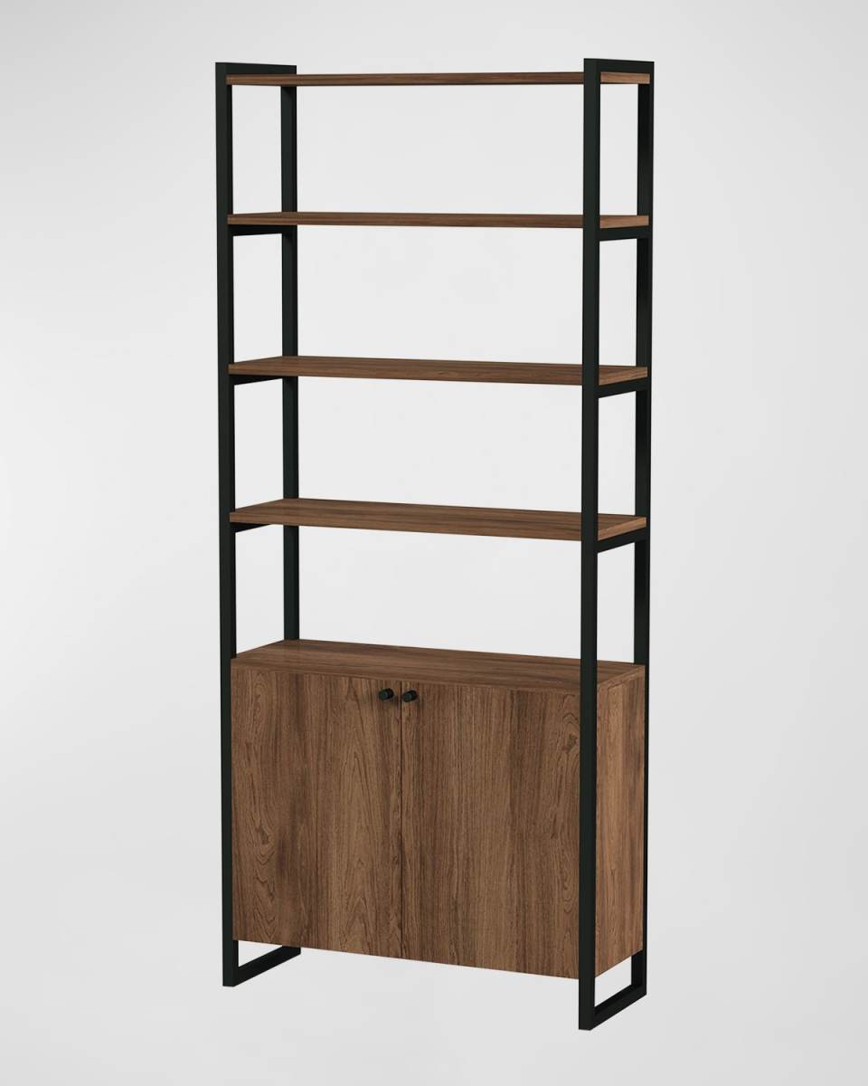 Drake Two-Door Etagere