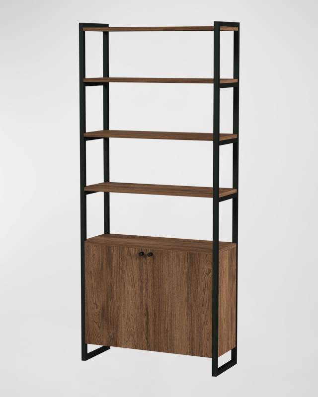 Drake Two-Door Etagere