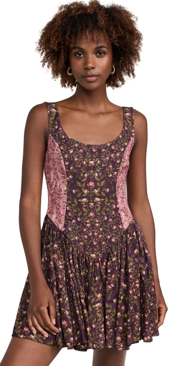 Agua by Agua Bendita Pluma Mini Sueño Dress Multicolor