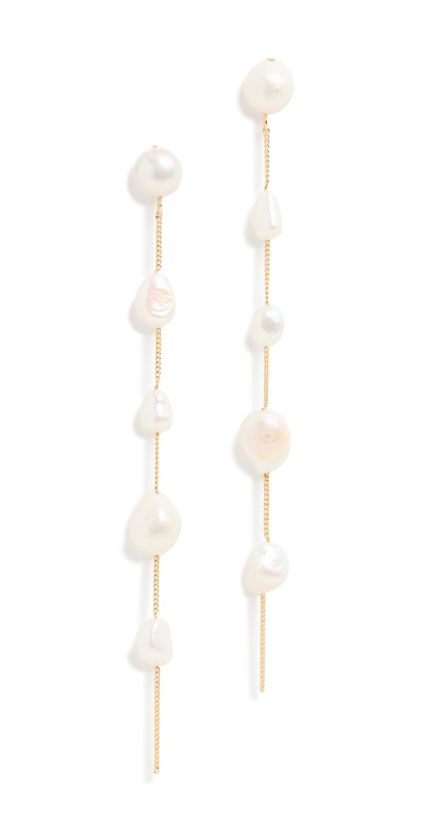 Cult Gaia Atum Earrings Pearl