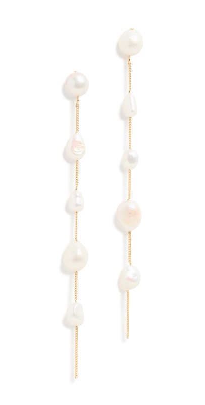 Cult Gaia Atum Earrings Pearl
