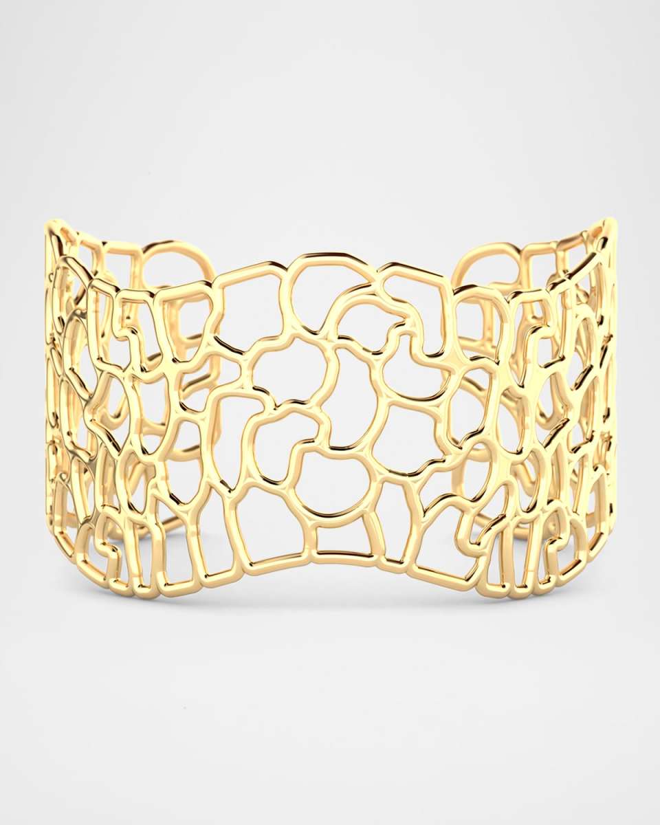 18K Gold Canyon Cuff