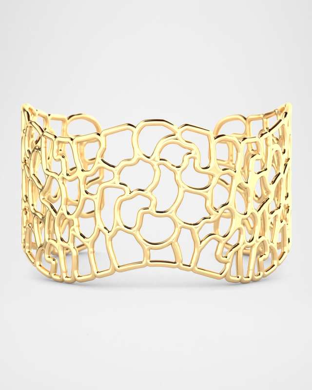 18K Gold Canyon Cuff