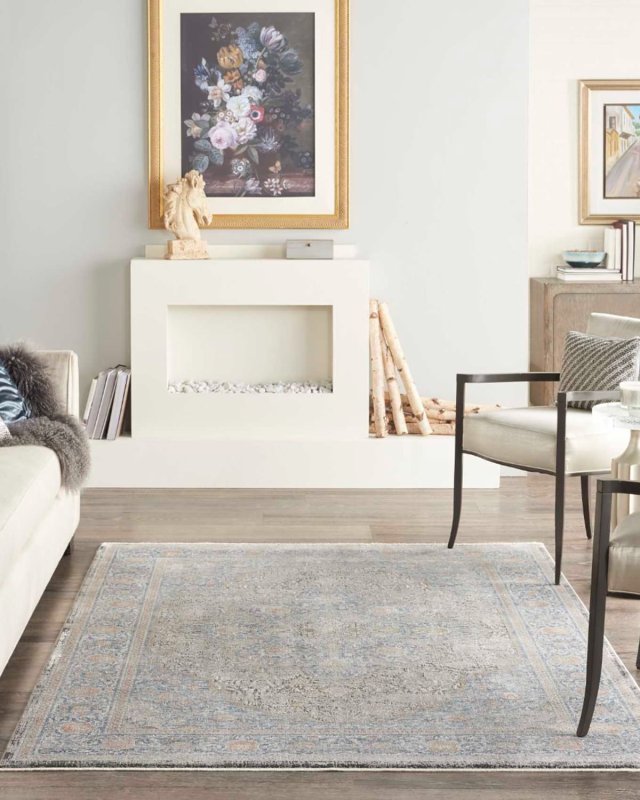 Nina Power-Loomed Rug, 5' x 8'