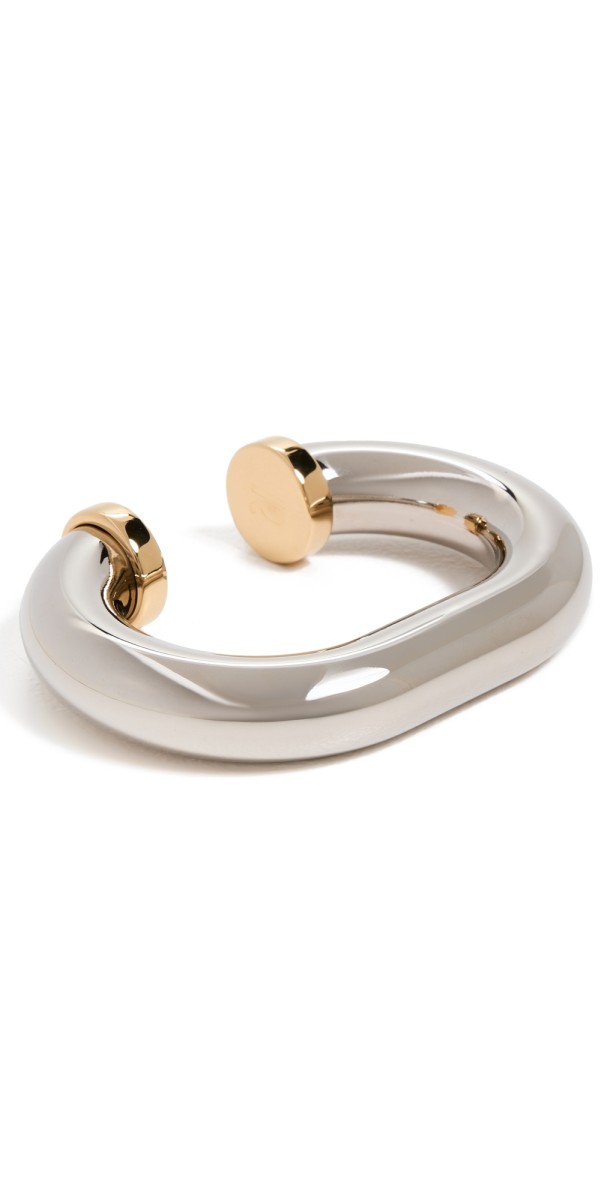 rabanne XL Link Cuff Bracelet Silver