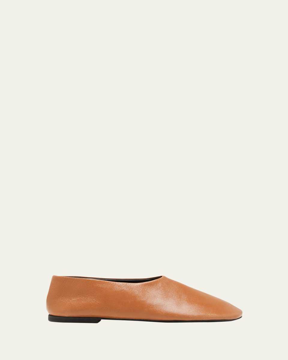 Glove Leather Ballerina Flats