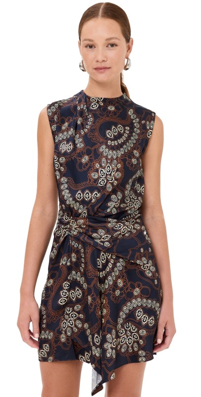 A. L.C. Dion Dress Navy/Cream