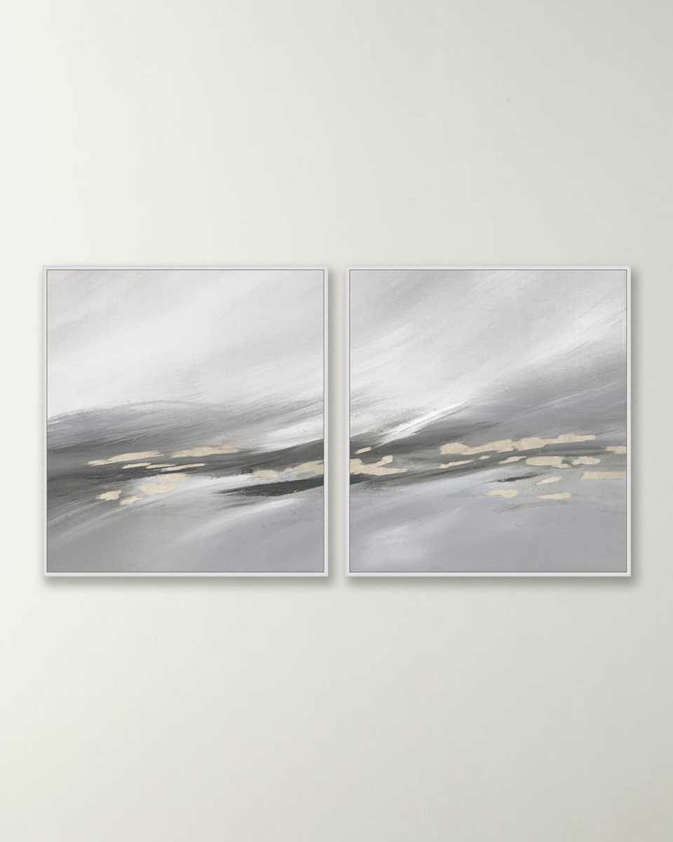 "Calming Sweep" Two-Piece Giclee on Canvas Wall Art Set