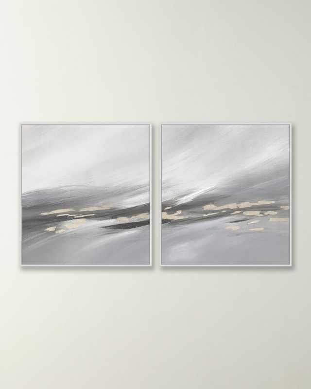 "Calming Sweep" Two-Piece Giclee on Canvas Wall Art Set