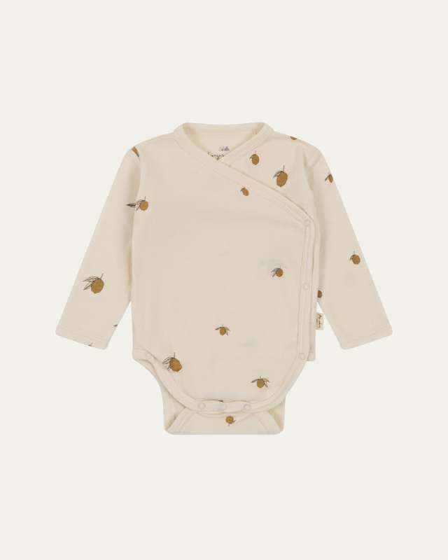 Kid's Fruit Motif Bodysuit, Size Premie-6M