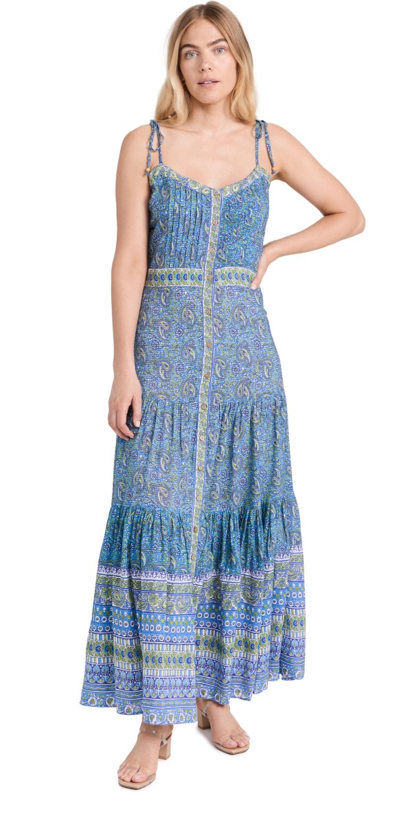 Veronica Beard Windansea Dress Electric Blue Multi