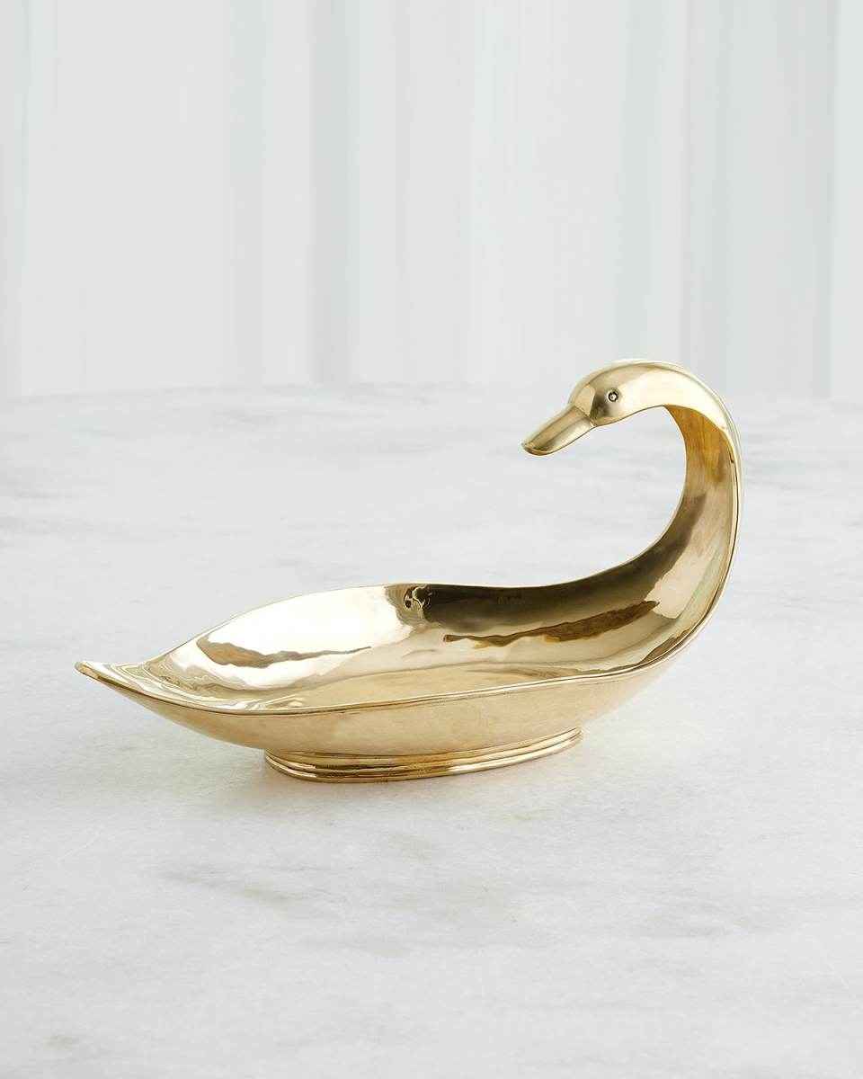 Brass Duck Bowl, Large