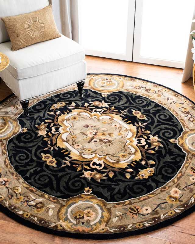 Aubusson Night Rug, 6'