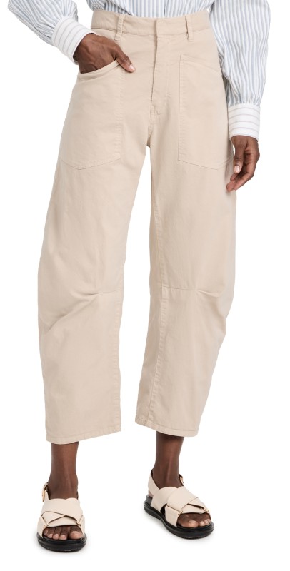 Nili Lotan Shon Twill Pants Sandstone