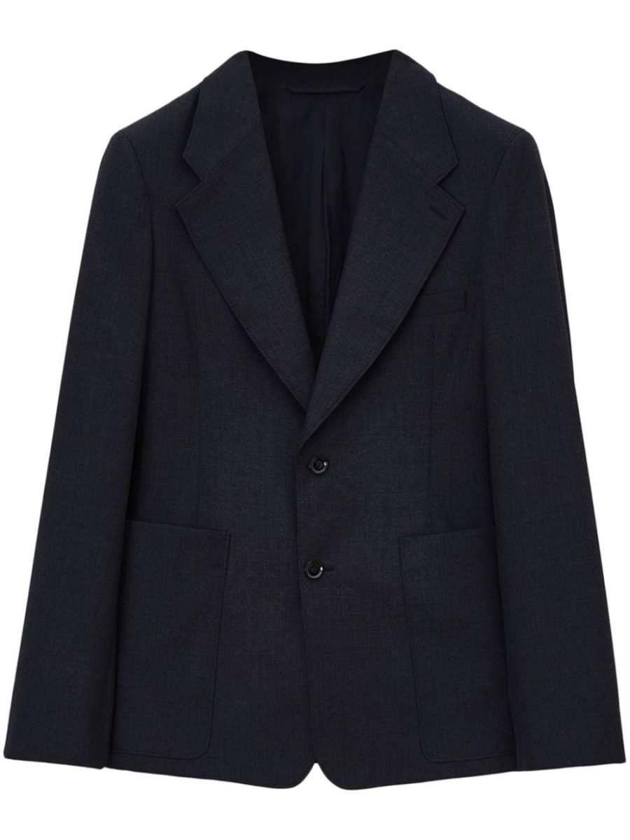 single-breasted tailored blazer