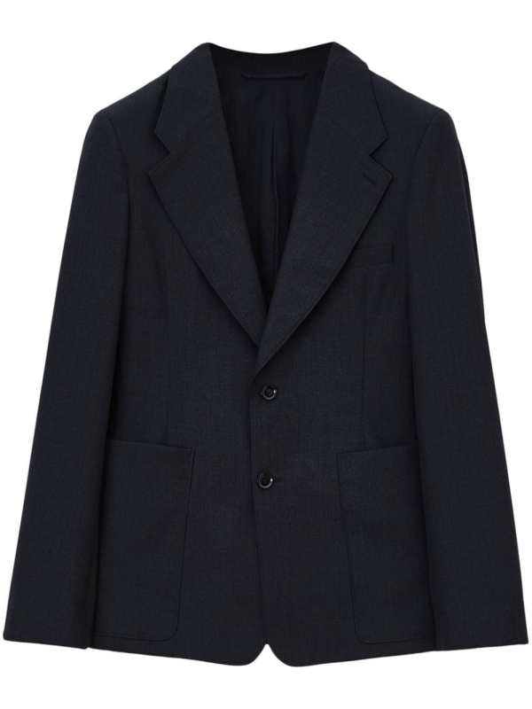 single-breasted tailored blazer
