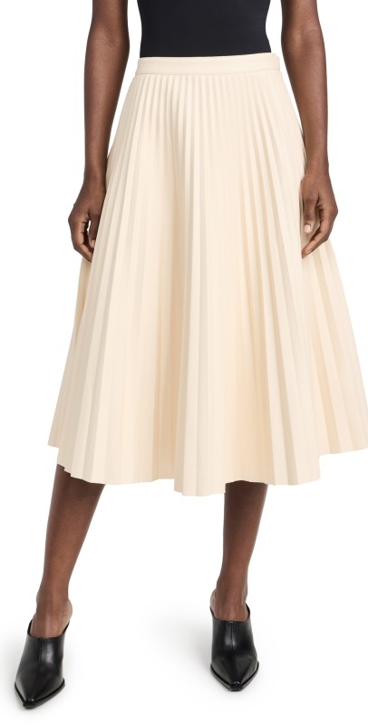 Proenza Schouler White Label Daphne Skirt Parchment