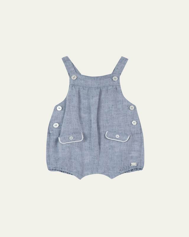 Boy's Bubble Romper, Size 3M-9