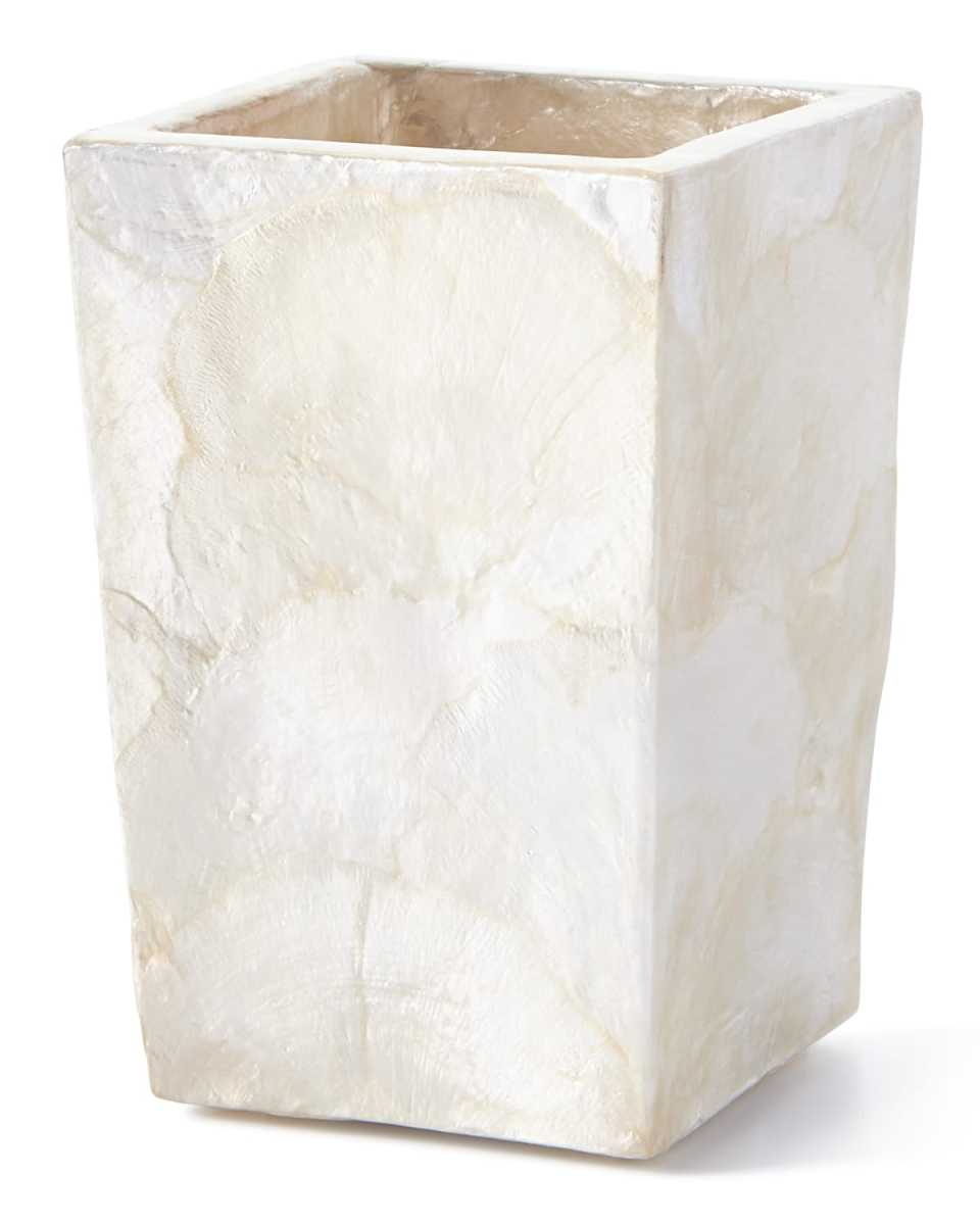 Andria Capiz Brush Holder