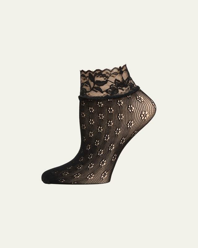 Daisy Lace Ankle Socks