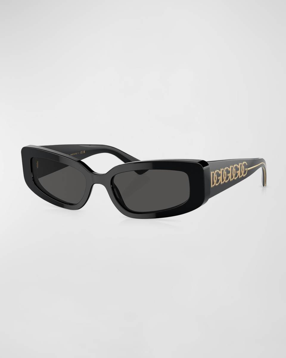Interlocking DG Acetate Cat-Eye Sunglasses