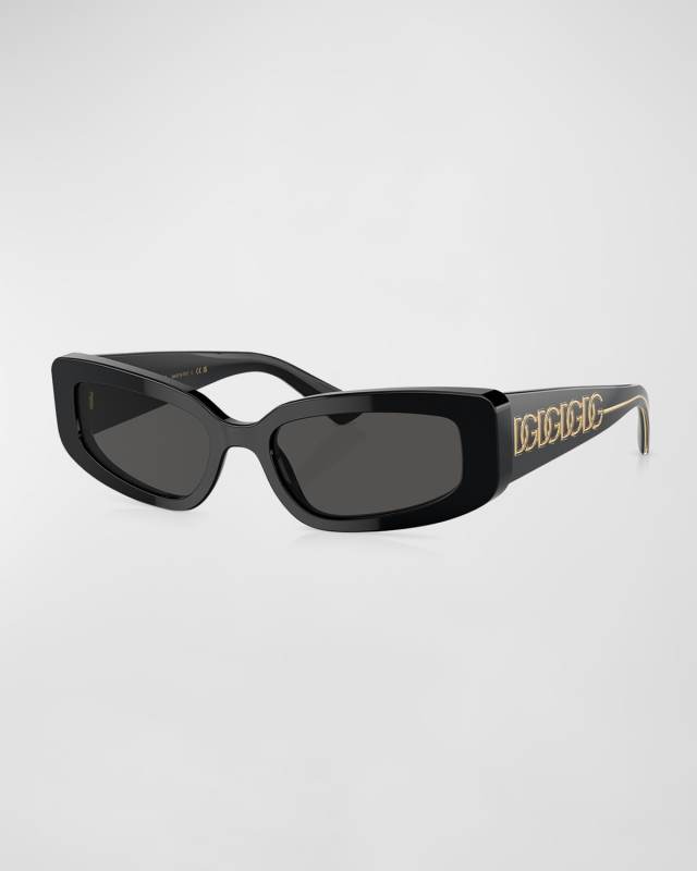 Interlocking DG Acetate Cat-Eye Sunglasses