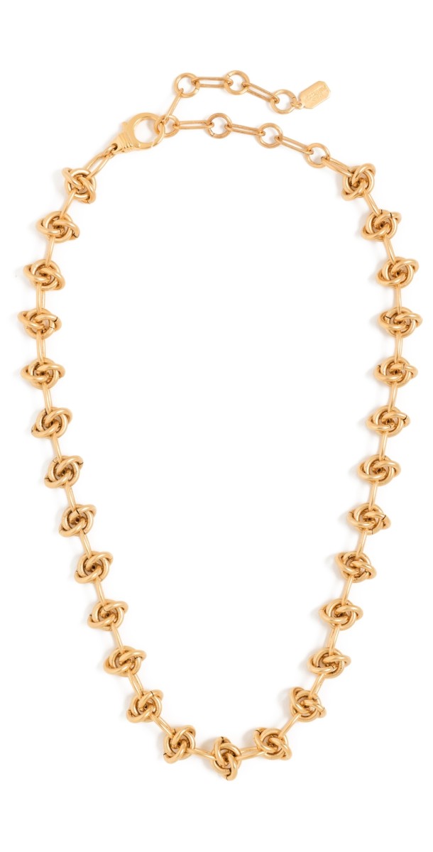 Elizabeth Cole Anarosa Necklace Gold