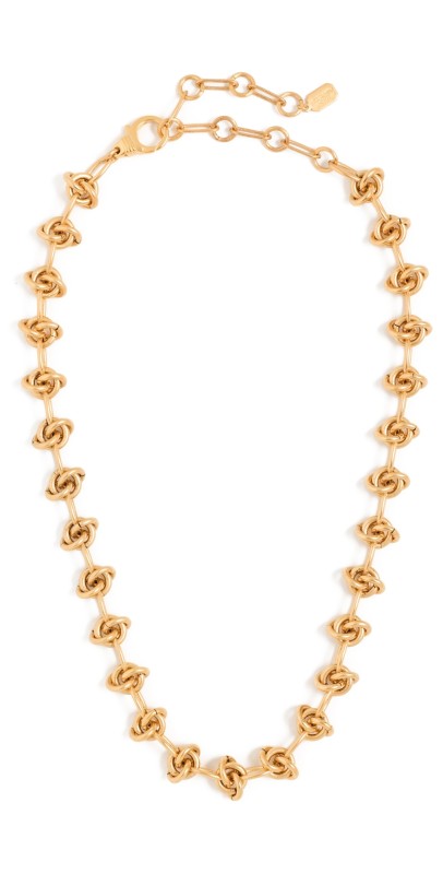 Elizabeth Cole Anarosa Necklace Gold