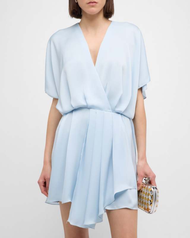 Lillie Satin Mini Dress