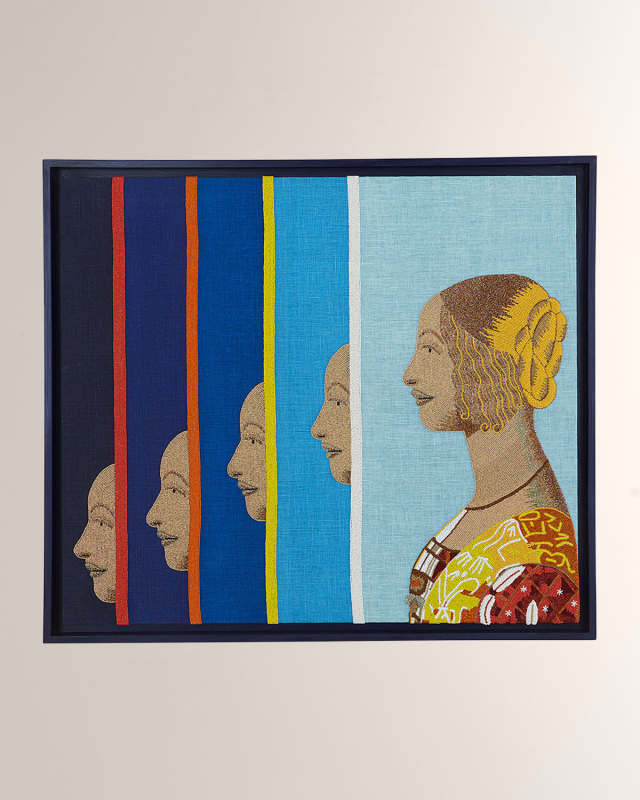 Renaissance Repeat Beaded Wall Art
