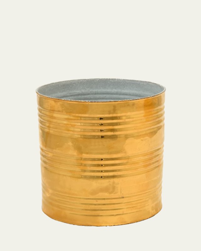 Conserve Vase With Golden Exterior