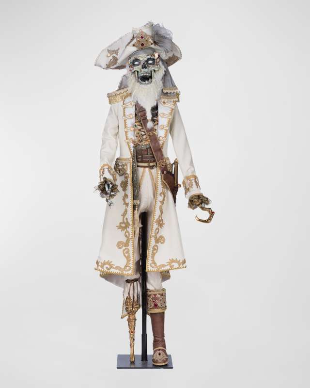 Life-Size Captain Skully Swashbuckler Halloween Doll, 71"