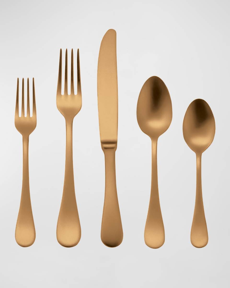 Brescia Oro 5-Piece Flatware Set